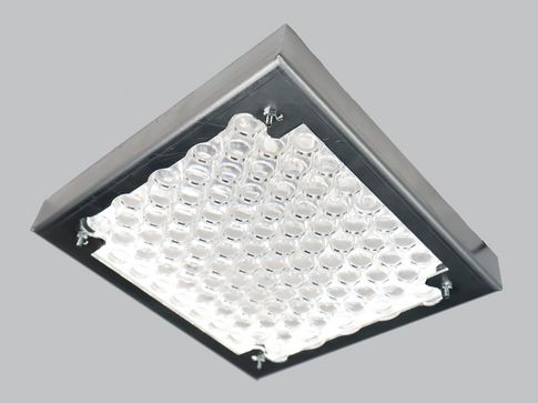 halbtransparente LED Beleuchtung mit Kugeloptiken